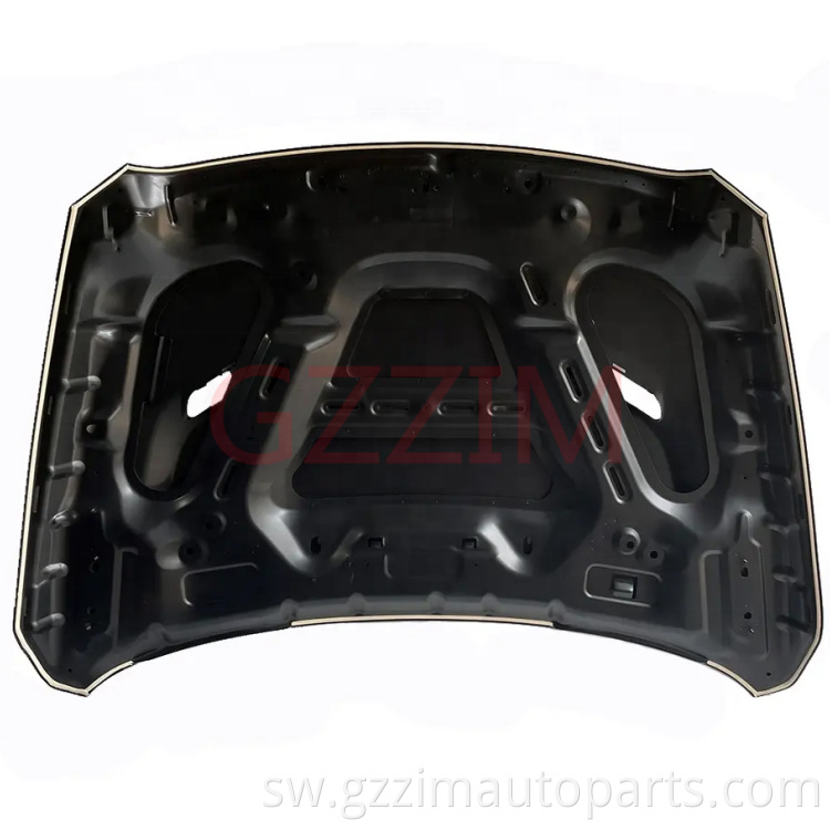 Modified Black Aluminum Alloy Hood Used For 2010-2018 RAM 1500